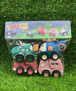 SET DE VEHÍCULOS 1UND (4PCS)