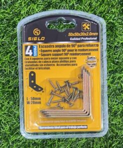 ESCUADRA ÁNGULO DE 90 50X50X20X2.0MM 1UND