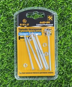 TORNILLO HEXAGONAL 4X60+M4 1UND