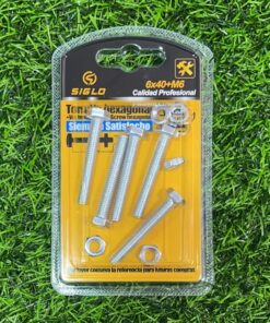 TORNILLO HEXAGONAL 6X40+M6 1UND