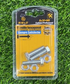 TORNILLO HEXAGONAL 8X30+M8 1UND