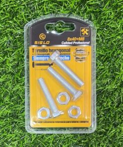 TORNILLO HEXAGONAL 8X40+M8 1UND