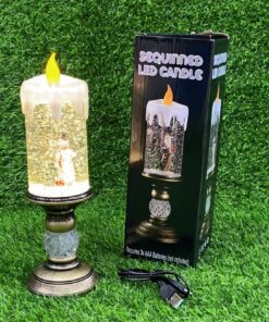 ADORNO NAVIDEÑO DE CANDELA LED LUZ 1UND