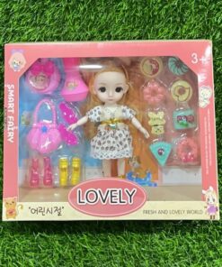 MUÑECA CON ACCESORES LOVELY PEQUEÑA 1UND