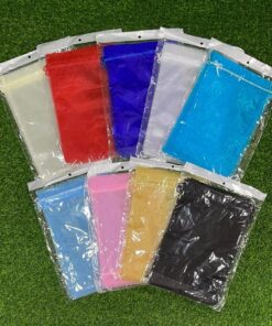 BOLSA ORGANZA 20*30CM 1UND (6PCS)
