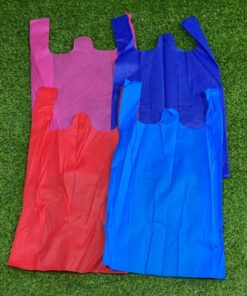 BOLSA RECICLAJE DE COLOR LISA 35*60*16CM 1UND