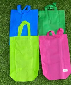 BOLSA RECICLAJE DE COLOR LISA 25*35*10CM 1UND