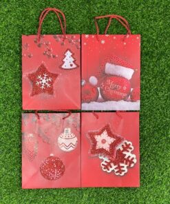 BOLSA REGALO NAVIDEÑA 23X18X10 1UND
