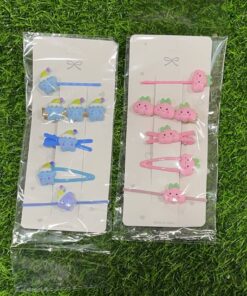 SET DE PRENSA PARA CABELLO CON DISEÑOS 1UND (5PCS)