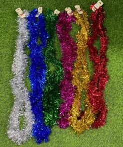 GUIRNALDA BRILLANTE DE COLOR LISO 200CM 1UND