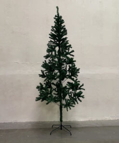 ÁRBOL NAVIDEÑO VERDE PVC 2.4M 1UND