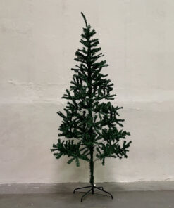 ÁRBOL NAVIDEÑO VERDE PVC 2.1M 1UND