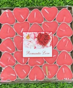 CANDELA DE CORAZÓN 1UND (25PCS)