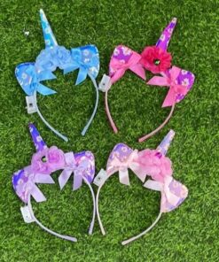 DIADEMA DE UNICORNIO CON LUZ 1UND