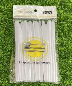 CUCHILLO PLÁSTICO PARA FIESTA 1UND (20PCS)