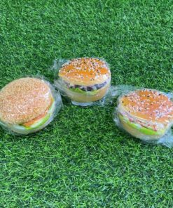 DECORACIÓN CON IMÁN DE HAMBURGUESA 1UND