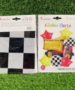 SET DE GLOBOS METÁLICO DE CAMIÓN 1UND (7PCS)