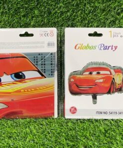 GLOBOS METÁLICO DE CARS 1UND