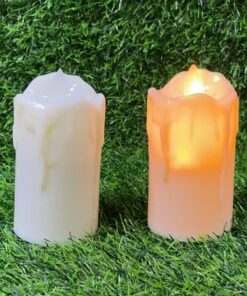 CANDELA PLÁSTICA LED 5X9CM 1UND