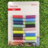SET DE HILO DE COLORES 1UND (18PCS)