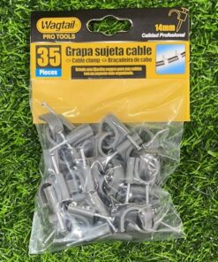 GRAPA SUJETA CABLE 14MM 1UND (35PCS)
