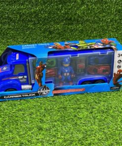 CAMIÓN CON SET DE CARRITOS CON MUÑECO AVENGERS 1UND
