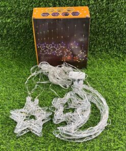 LUZ NAVIDEÑA DE COPO DE NIEVE CON ESTRELLA 10 LED 1UND