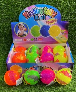 SQUISHY BOLA DE COCODRILO CON LUZ 1UND
