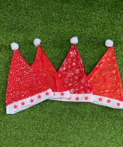 GORRO NAVIDEÑO CON LUZ ESTRELLA Y DISEÑOS 1UND