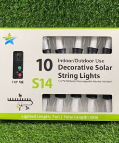 DECORACIÓN DE LUZ SOLAR 10M 1UND