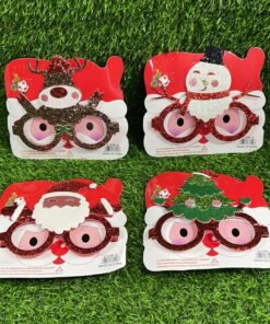 ANTEOJOS NAVIDEÑO CON DISEÑOS 1UND
