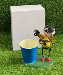 MACETA CON DECORACIÓN 1UND