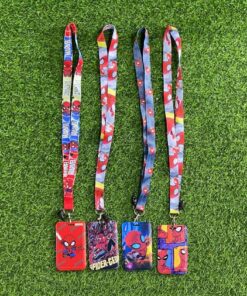 SET DE LANYARD CON PORTA GAFETE DE SPIDER MAN 1UND