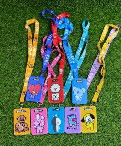 SET DE LANYARD CON PORTA GAFETE DE BTS 1UND