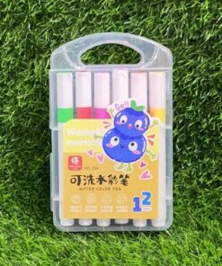 SET DE MARCADOR ACUARELA 12 COLORES 1UND