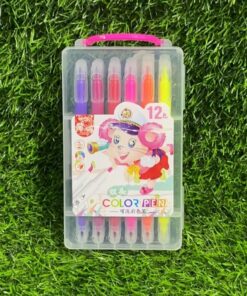 SET DE MARCADOR ACUARELA 12 COLORES 1UND