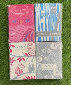CUADERNO DE NOTA DE BUHO 15X21CM 1UND