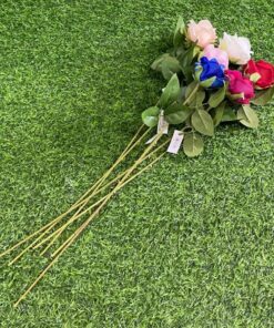 FLOR ARTIFICIAL DE 1 ROSA 1UND