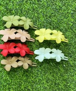 PRENSA PARA CABELLO DE 2 FLORES 1UND