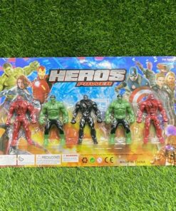 SET DE AVENGERS 1UND (5PCS)