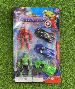 SET DE AVENGER CON CARRITO1UND (5PCS)