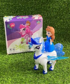 ROBOT DE UNICORNIO CON PRINCESA 1UND