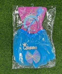 SET DE TUTU DE PRINCESA CON DIADEMA 1UND (3PCS)