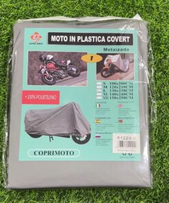CUBIERTA PLÁSTICA PARA MOTO 130X230CM  L 1UND