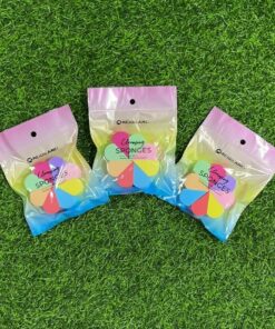 SET DE ESPONJA PARA MAQUILLAJE DE FLOR 1UND (8PCS)