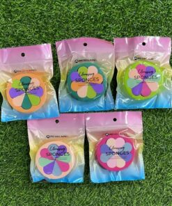 SET DE ESPONJA PARA MAQUILLAJE DE FLOR 1UND (8PCS)