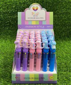 LAPICERO DE 10 COLORES CON DISEÑOS 1UND