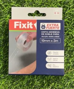 CINTA ADHESIVA DOBLE CARA 19MM*3M 1UND