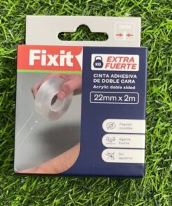 CINTA ADHESIVA DOBLE CARA 22MM*2M 1UND