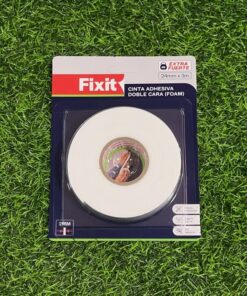 CINTA ESPONJA DOBLE CARA 24MM*3M 1UND